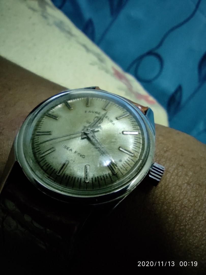 Favre-Leuba Sea King 1960'S, Men'S Fashion, Watches & Accessories, Watches  On Carousell