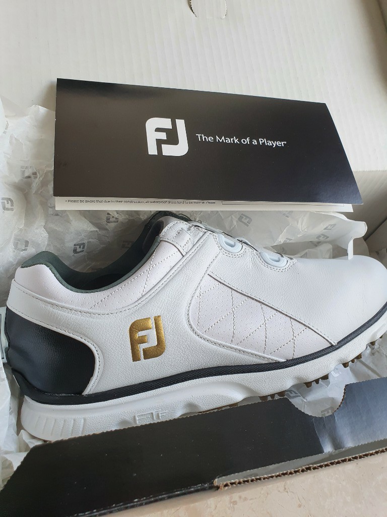 Footjoy PRO SL BOA golf Size 8.5 9 US wide fit Men s Fashion Activewear on Carousell