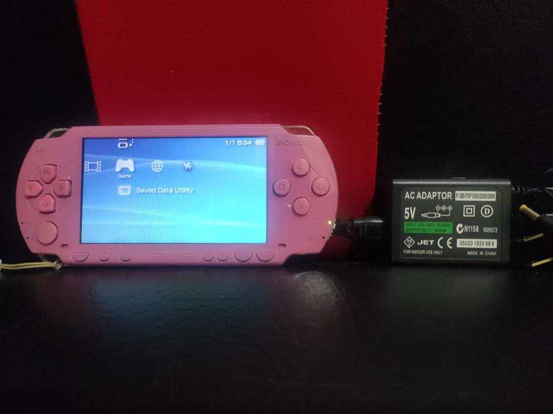 For Sale Swap Psp 1000 Pink Cfw 6 61 4gb Video Gaming Video Game Consoles Others On Carousell