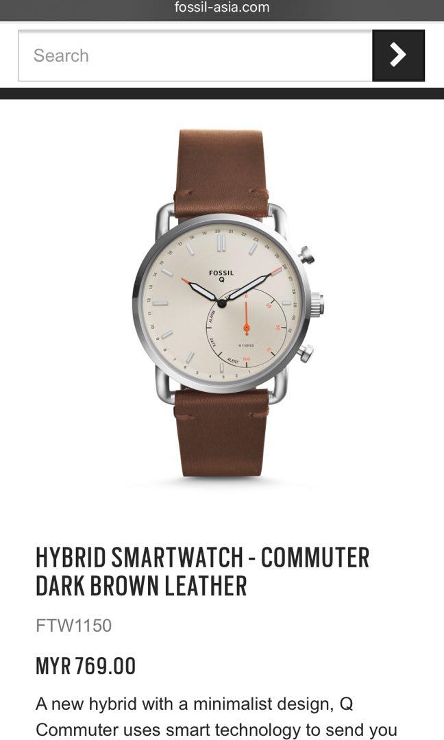 Fossil Hybrid Smartwatch for Men Men s Fashion Watches