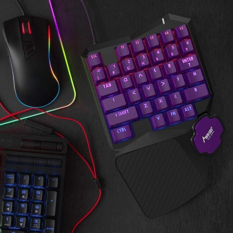 (FREE DELIVERY) MAD GIGA P1 Gaming Keyboard, professional USB wired One