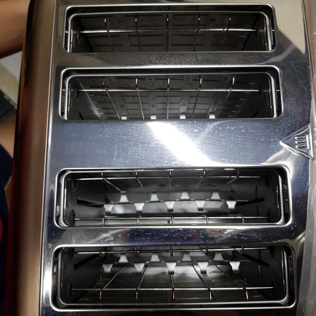 Home 4 Slice Toaster Bronze, TV & Home Appliances, Kitchen