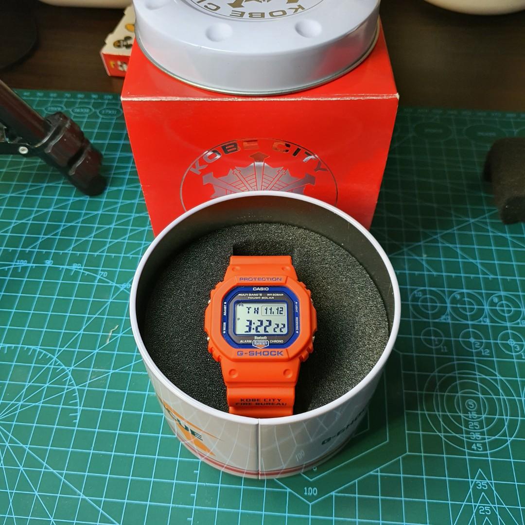 G Shock GW B5600FB 4JR Kobe City Fire Bureau Mobile Phones Gadgets Wearables Smart Watches on Carousell