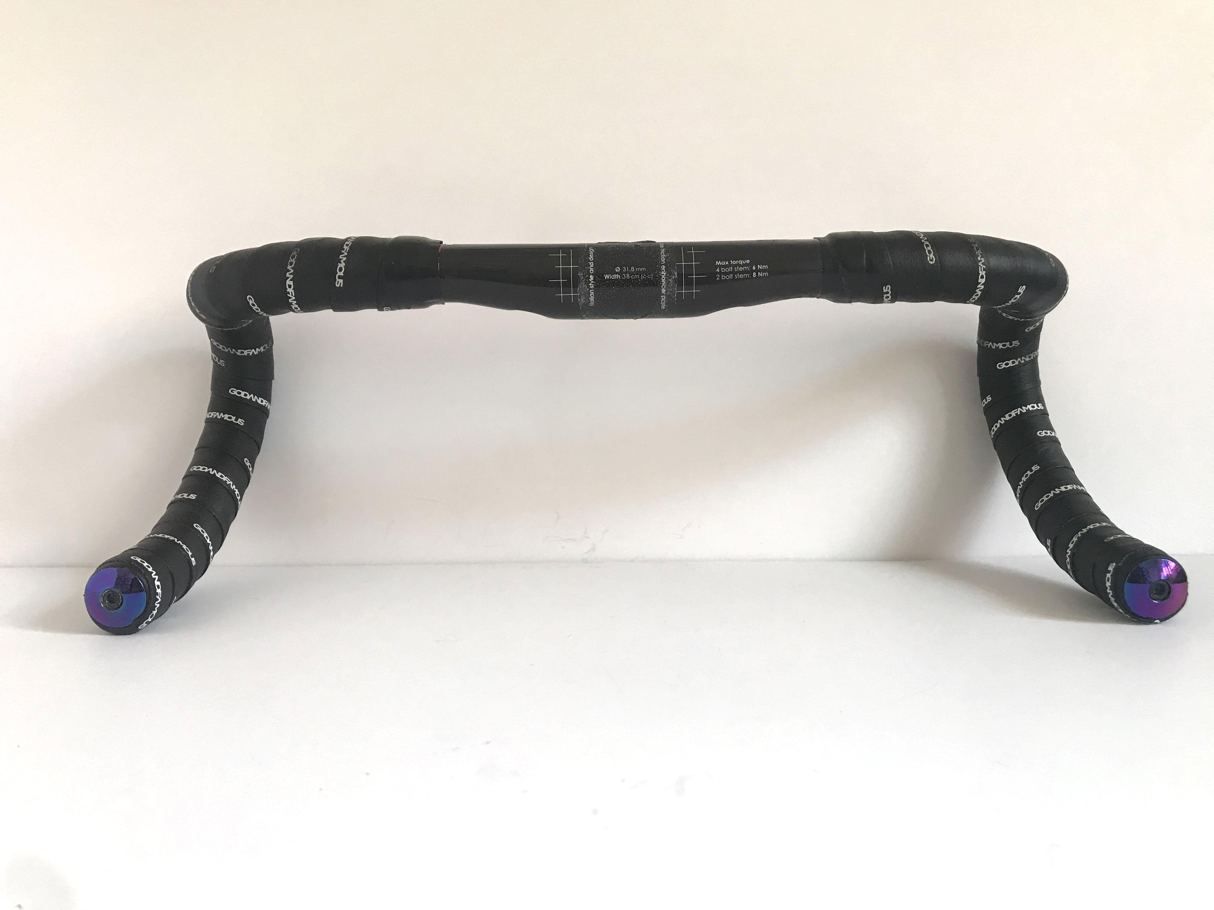 Handle bar 3T SUPERERGO TEAM Carbon, 380mm, Sports Equipment 