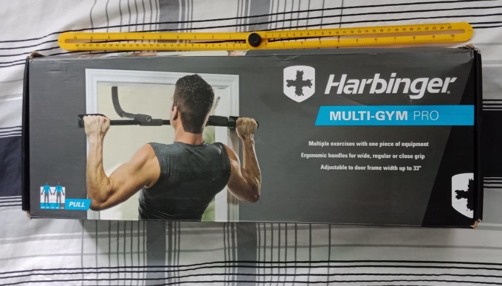 HARBINGER Indoor Gym PRO Pull Up Bar Gym System Door Frame Installation