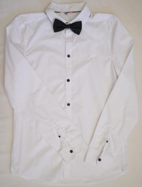 H M Boys Long Sleeve White Polo Babies Kids Babies Kids