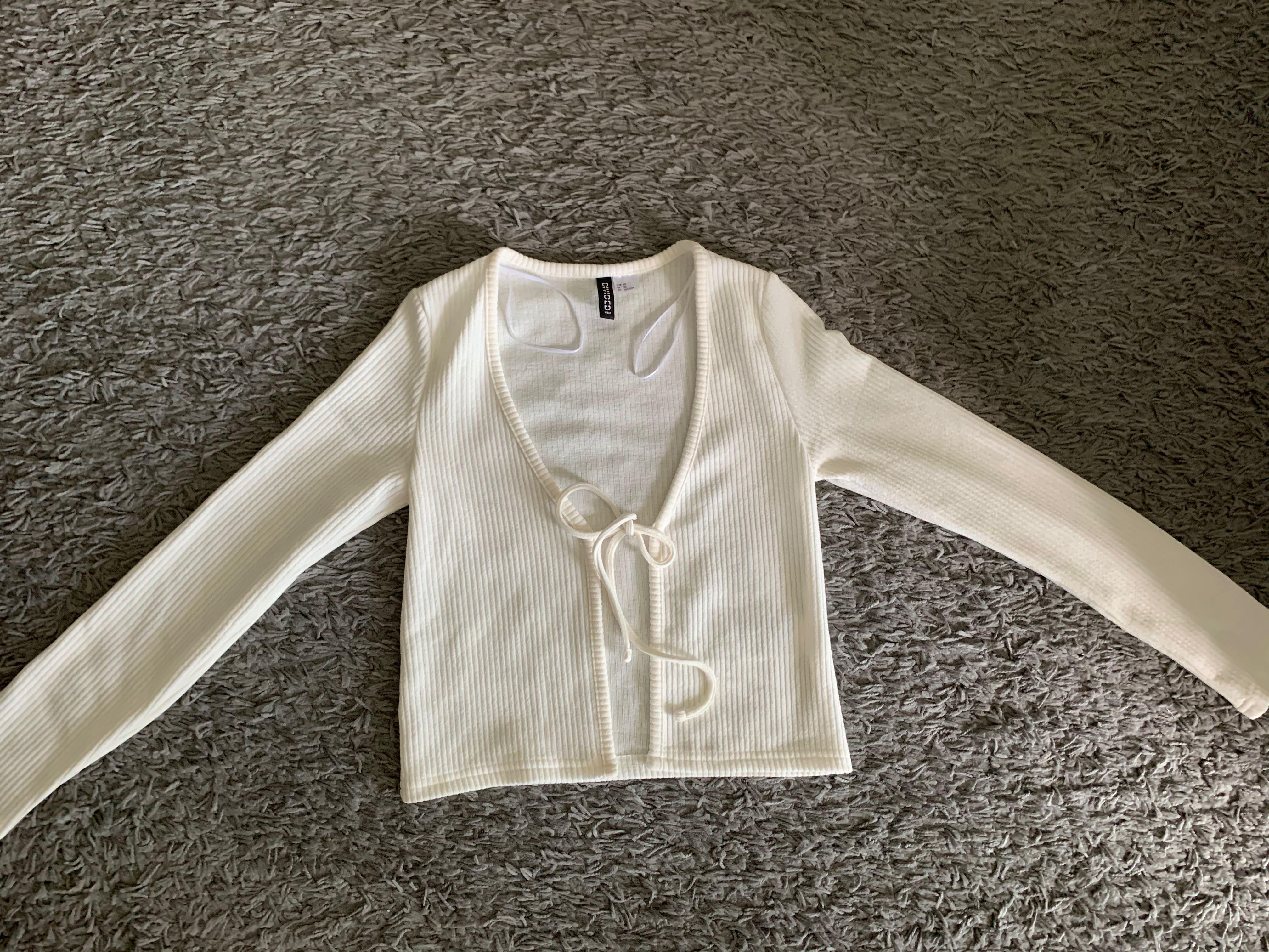cream coloured cardigan