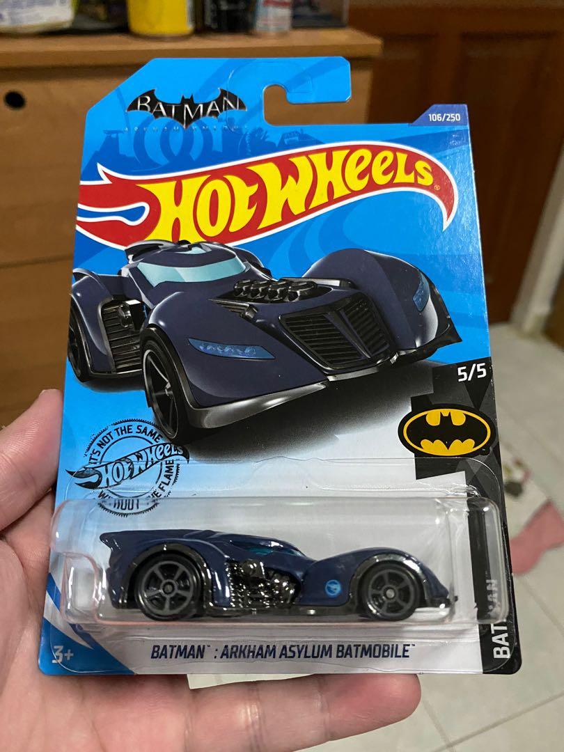 Hot Wheels Treasure Hunt Batman Arkham Asylum Batmobile Hotwheel, Hobbies &  Toys, Toys & Games on Carousell