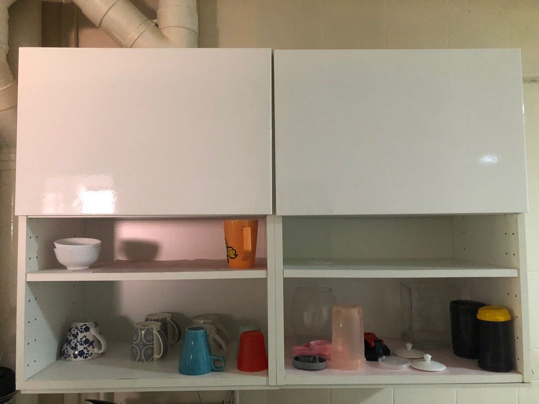 IKEA Wall Kitchen Cabinet, Furniture & Home Living, Furniture, Shelves ...
