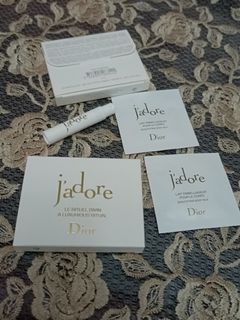 Jadore Dior  Edp Travel Set Sample Perfume With Beautifying Body Milk