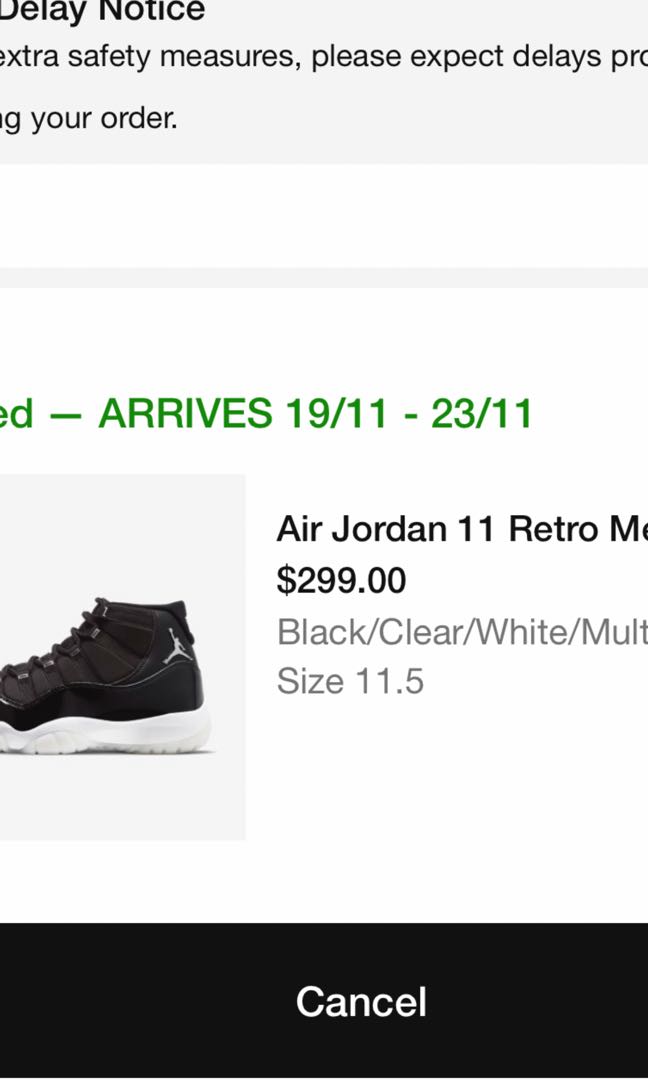 Jordan 11 jubilee 25th Anniversary, Men 
