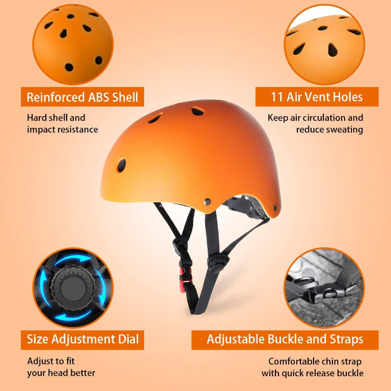 KORIMEFA Kids Helmet Age 3 Toddlers Bike Helmet CE Certified Kids