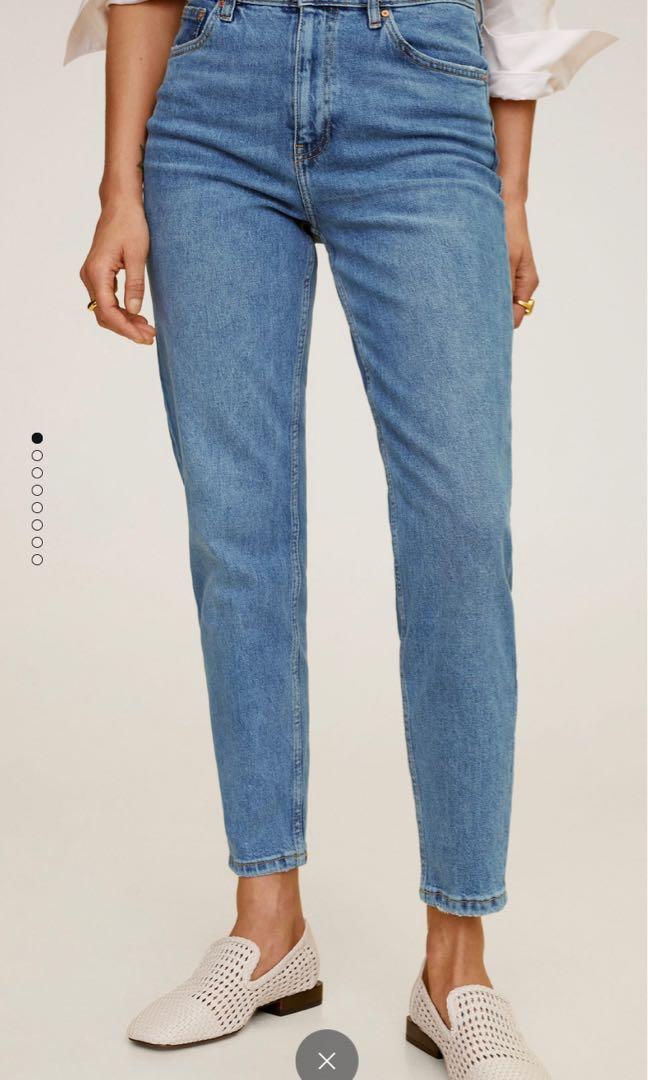 mango mom slim jeans review