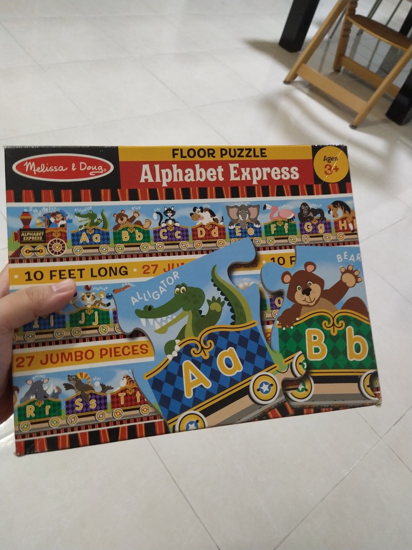 Alphabet express floor puzzle sales