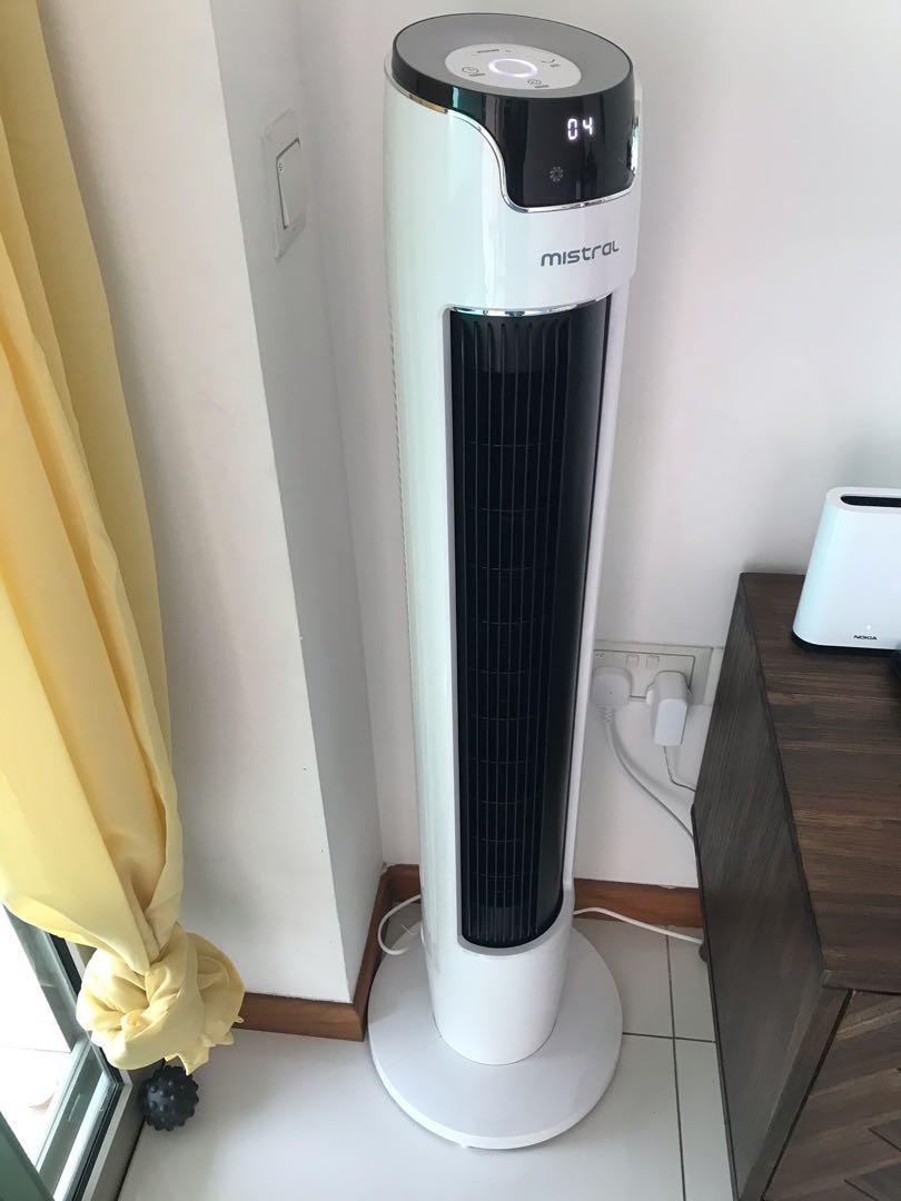 Mistral Tower Fan MFD4880R, Furniture & Home Living, Lighting & Fans