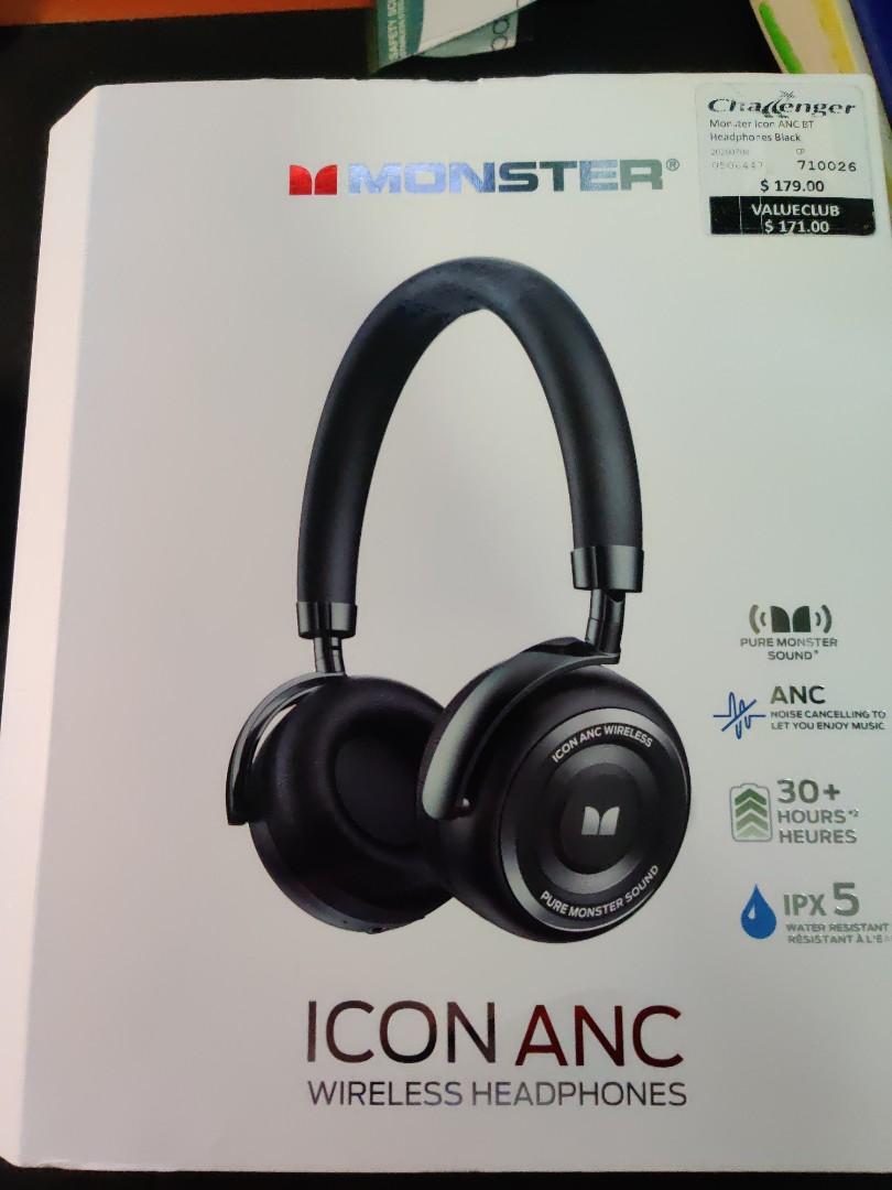 Monster icon hotsell anc wireless headphones