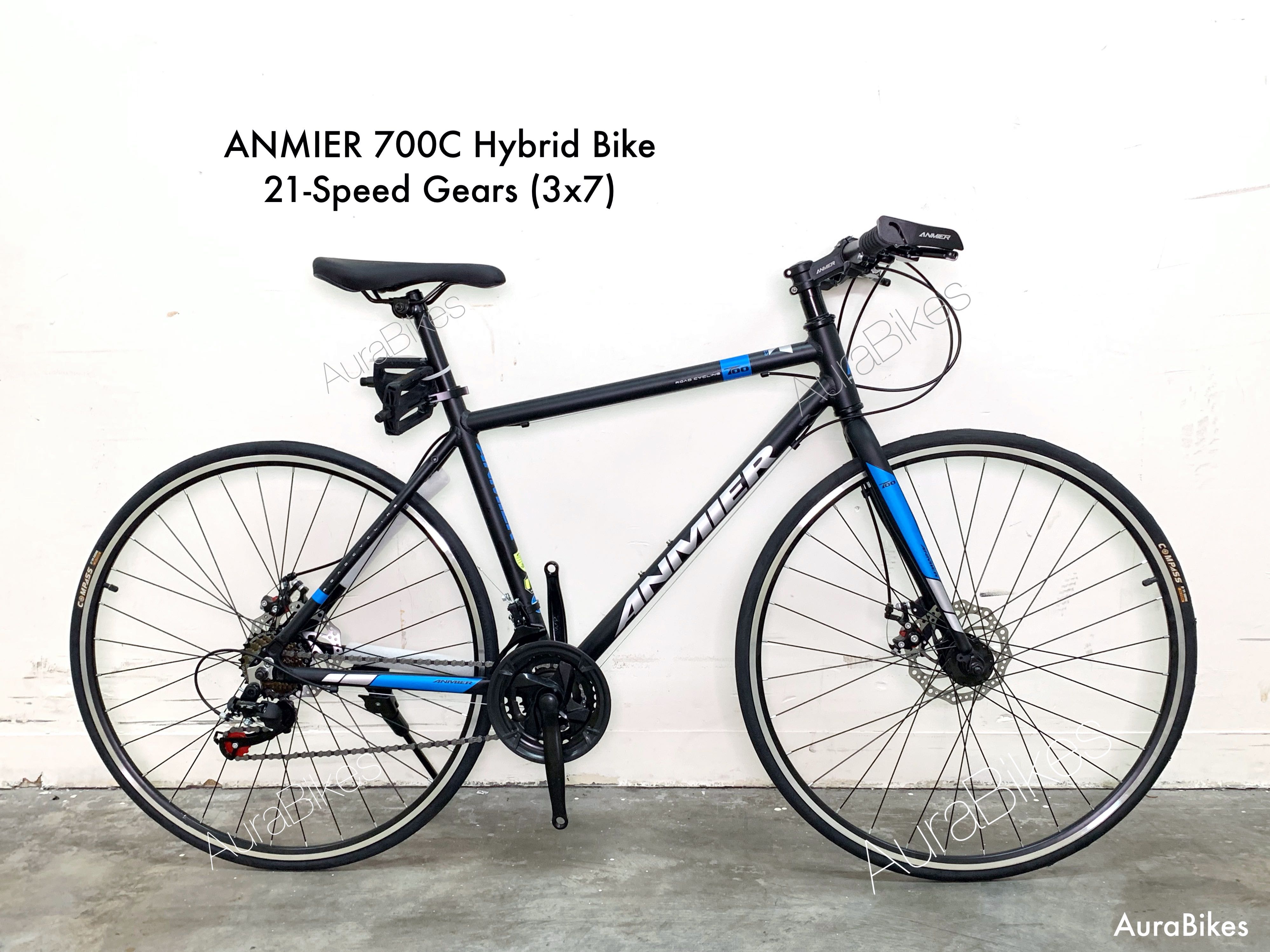 21 speed hybrid bike