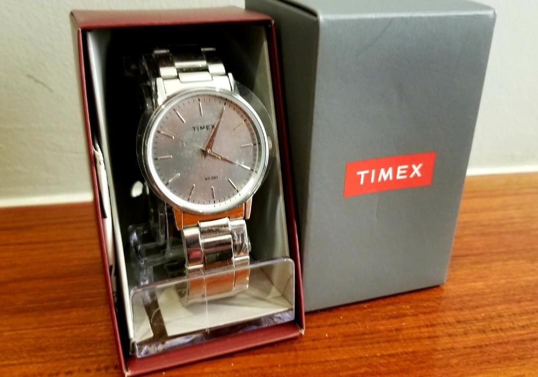 New Timex watch men women metal, Men's Fashion, Watches & Accessories,  Watches on Carousell