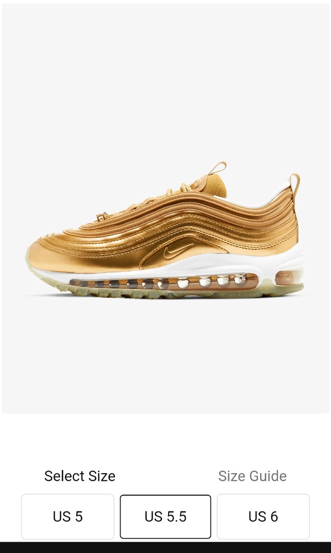 nike air max 97 sizing