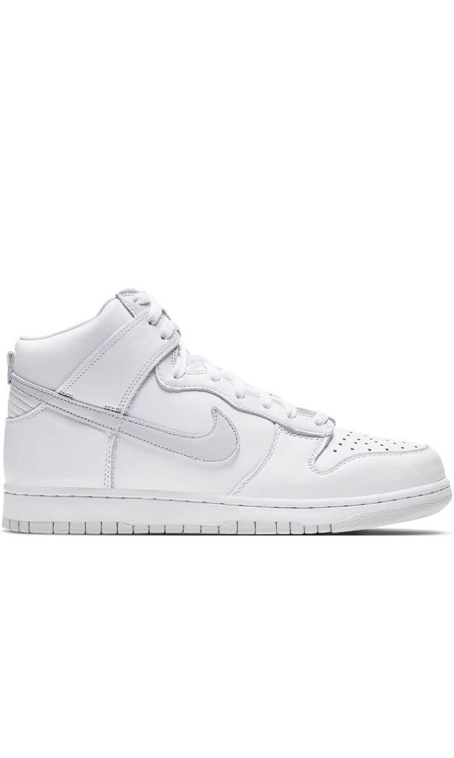 nike dunk pure platinum wolf grey