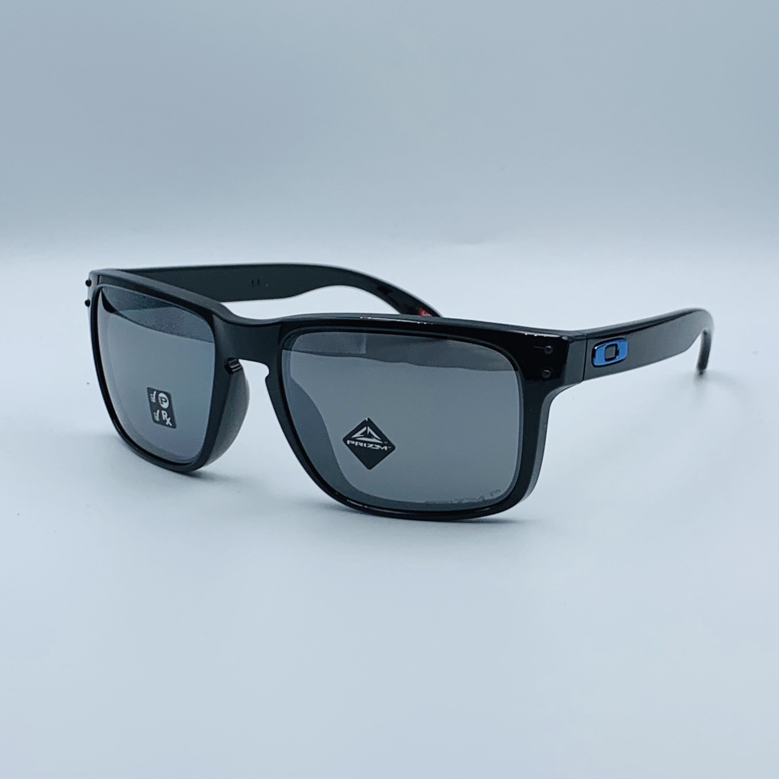 Oakley holbrook polished black grey polarized sales