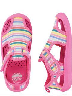 Oshkosh Water Shoes for Girl Kids Sandals Children Shoes Washable Brand New