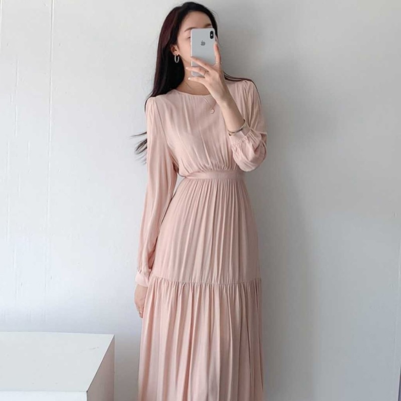 Pastel color maxi dress top