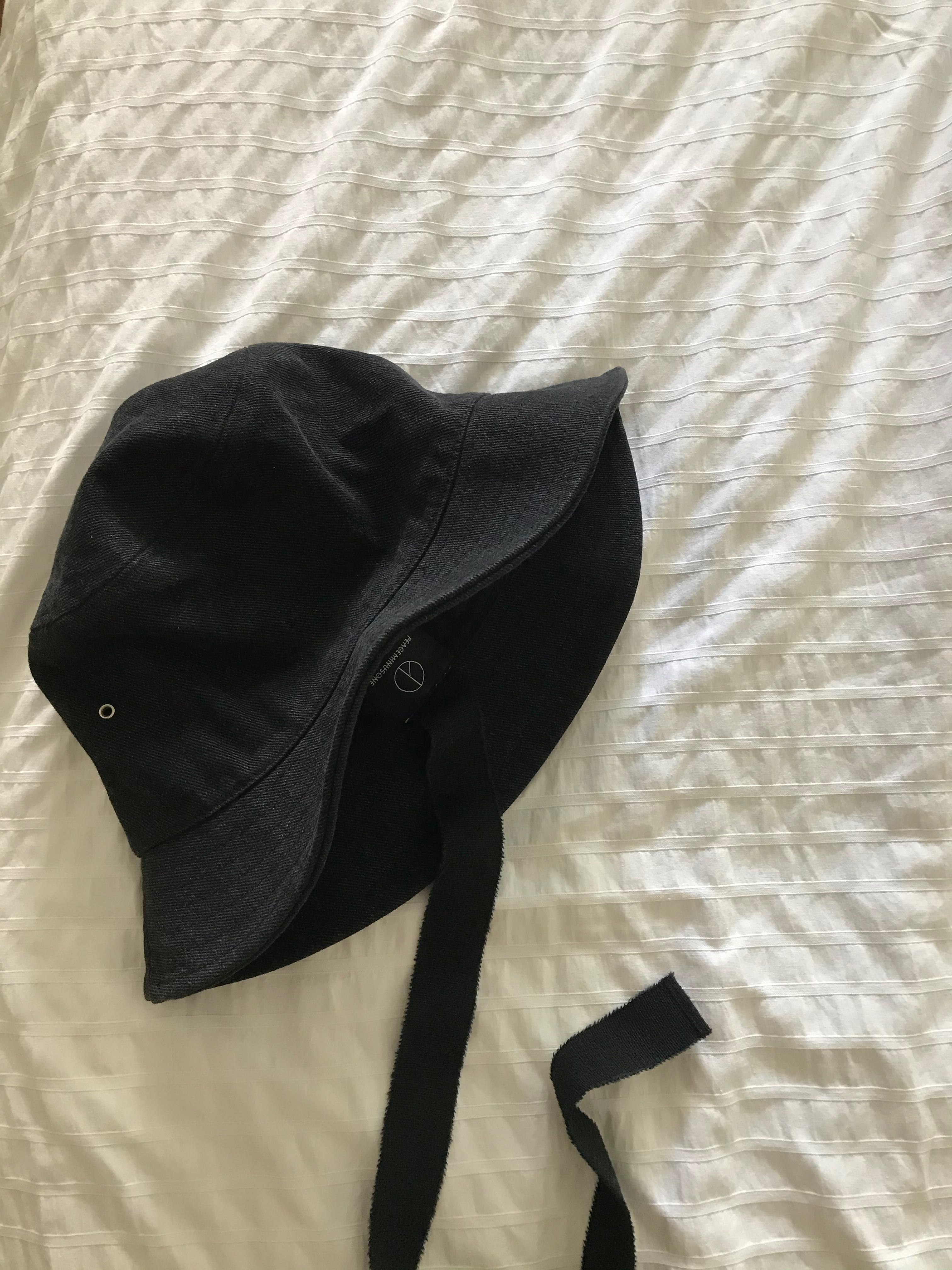 Peaceminusone Black Bucket Hat