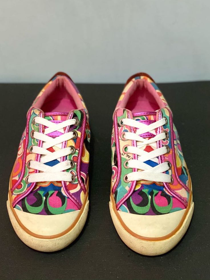 Colorful discount coach sneakers