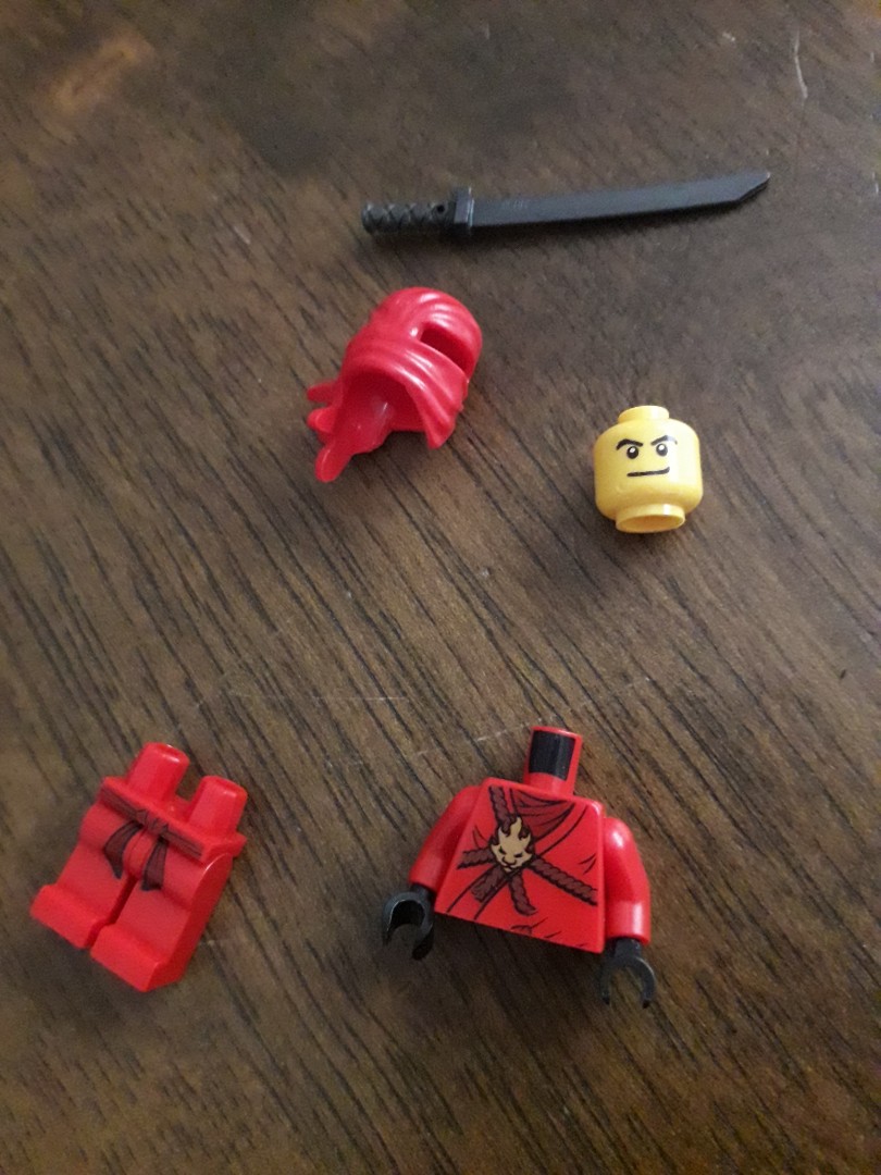 Price Include Post] Original Lego Ninjago Kai Fire Ninja, Hobbies & Toys,  Collectibles & Memorabilia, Fan Merchandise On Carousell