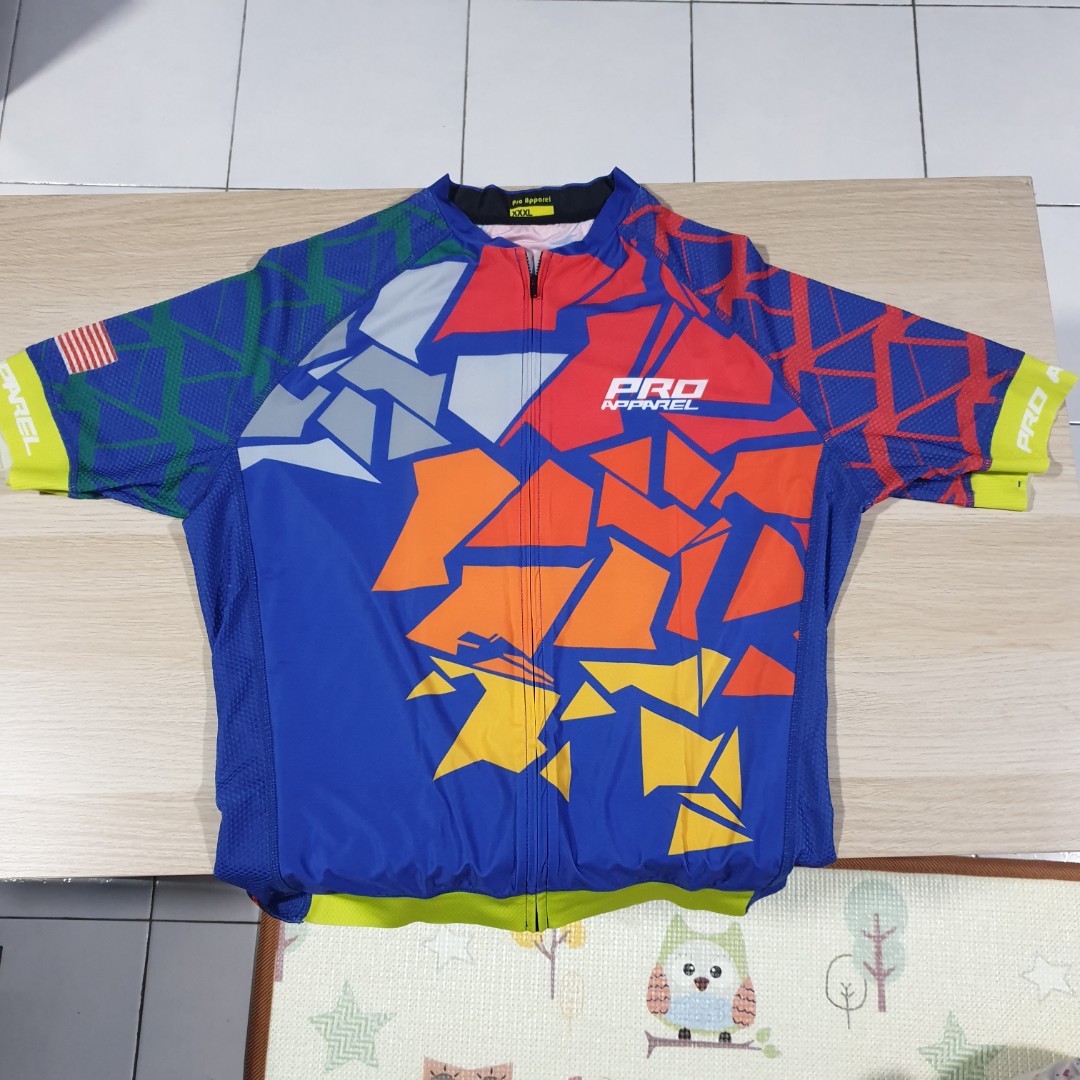 pro apparel cycling jersey