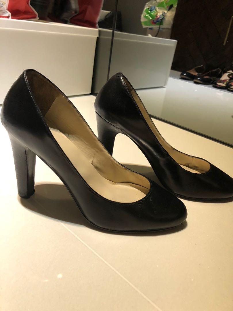 Ralph Lauren Black Heels EU39/US8, Women's Fashion, Footwear, Sandals on  Carousell