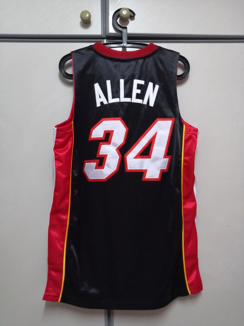 Adidas Ray Allen #34 Miami Heat NBA Black Jersey (XL) and shorts (L) -  collectibles - by owner - sale - craigslist