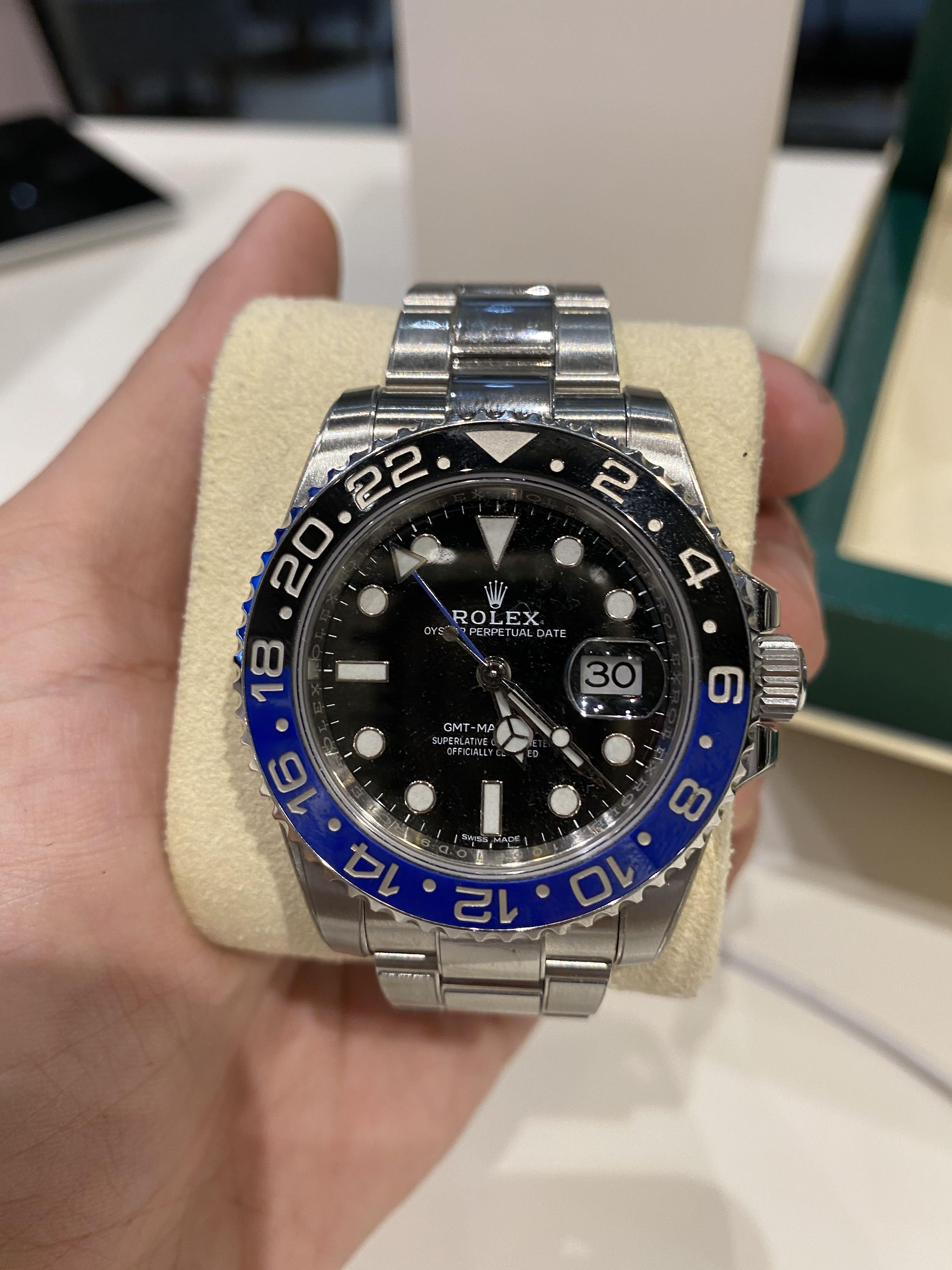 rolex batman 2018