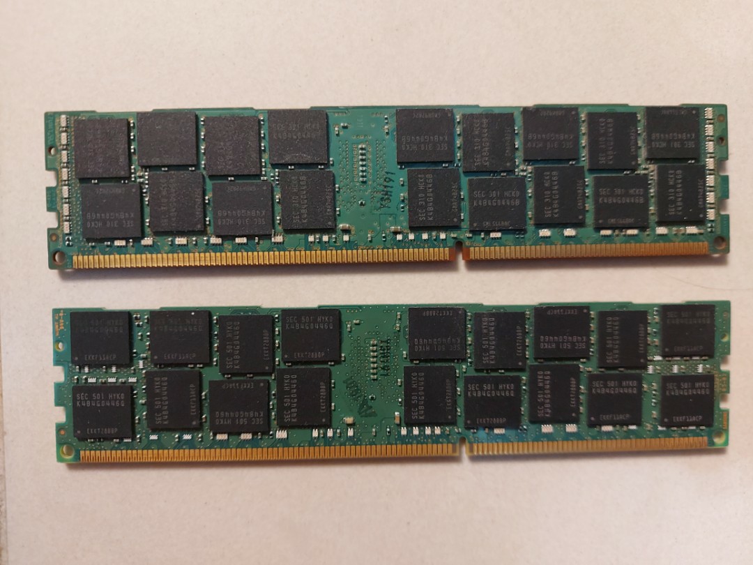 Samsung 16Gb 2Rx4 Pc3L-12800R Ddr3-1600Mhz Ecc Registered Sdram 