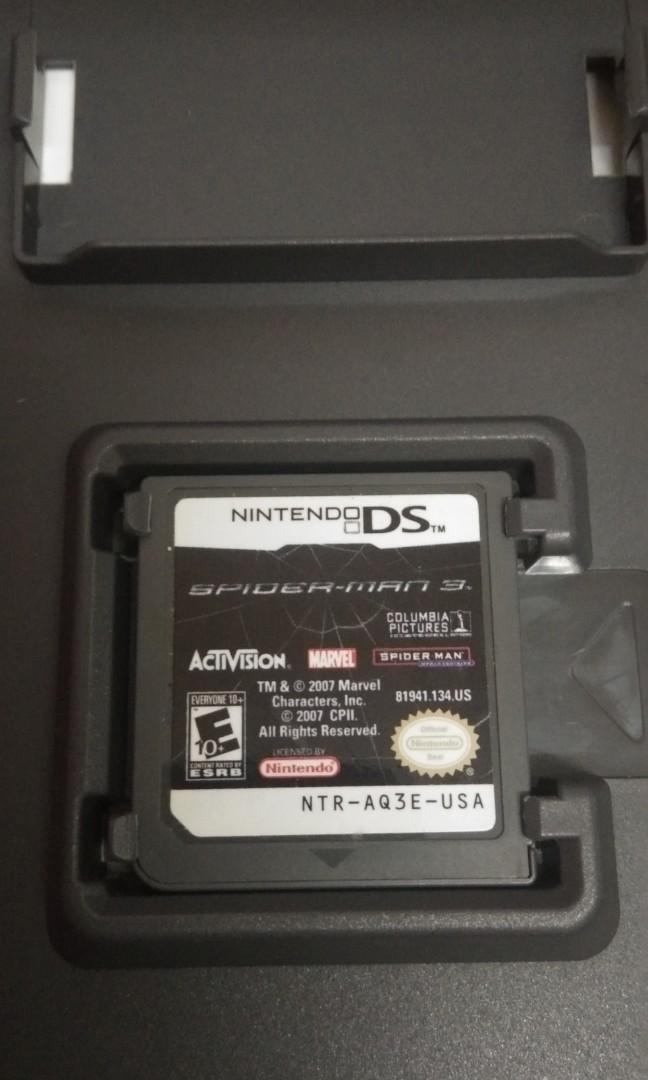 Spiderman 3 (Category: PlayStation) located in Quezon City. Submitted by lapras30 (Listing ID 1048627483, Image 2). Description: Spiderman 3 for Nintendo DS with case shipping via LBC only because i am in the province buyer pays for shipping.