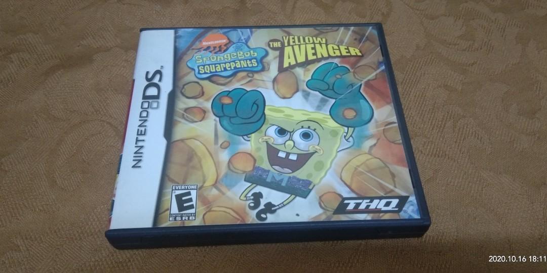 Spongebob Squarepants: The Yellow Avenger (Category: Nintendo) located in Quezon City. Submitted by lapras30 (Listing ID 1048627427, Image 1). Description: Spongebob game for Nintendo DS with case shipping via LBC only because i am in the province. buyer pays for shipping.