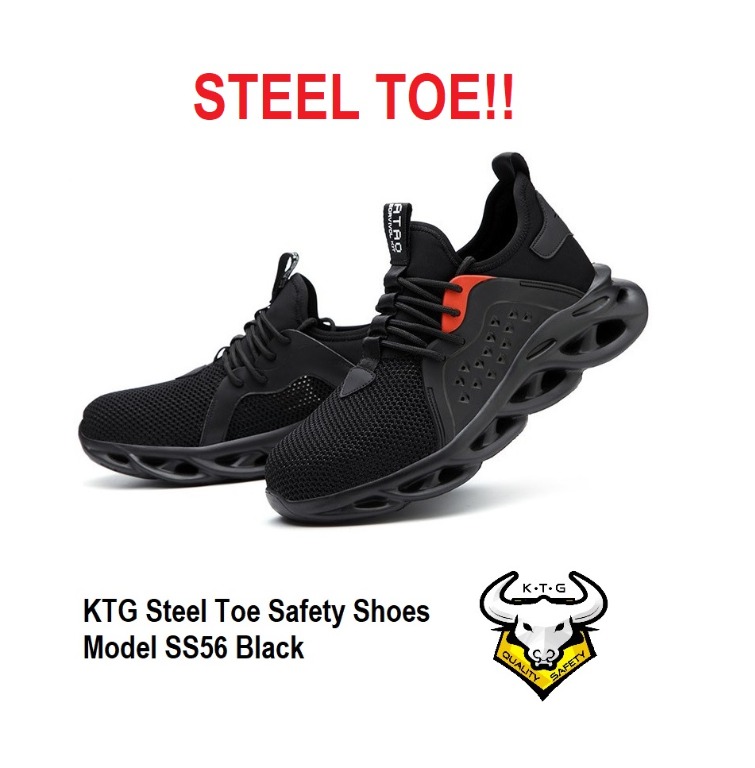 Steel Toe Safety Shoes Model SS56 Black Men s Fashion Footwear