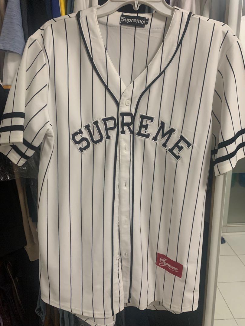 Supreme baseball jersey, Men's Fashion, Tops & Sets, Tshirts 