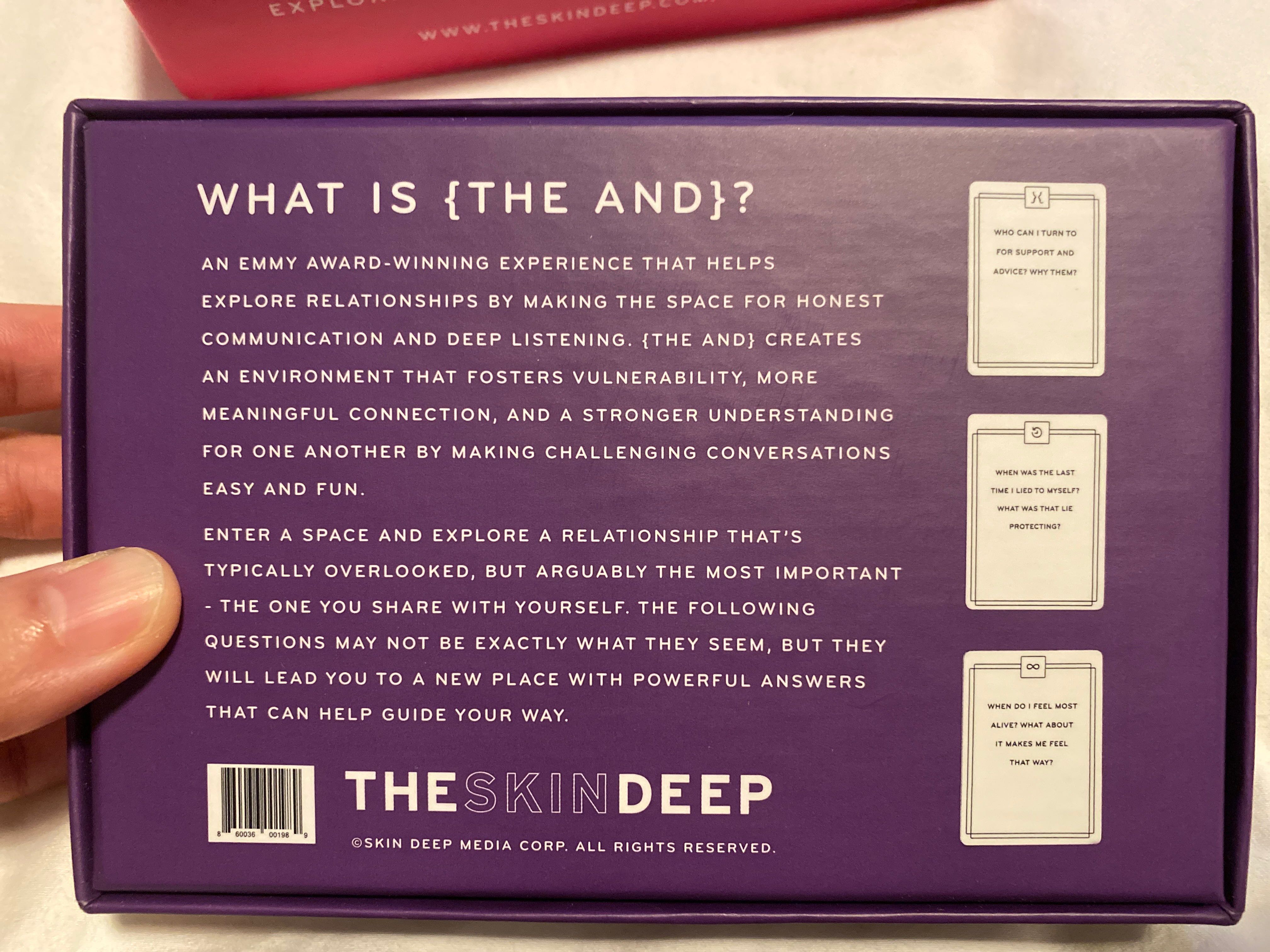 The Skin Deep Conversation Cards, Hobbies & Toys, Toys