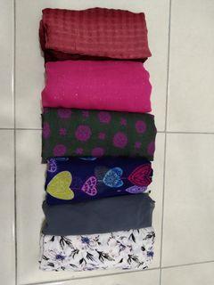 Tudung dan Shawl prelove