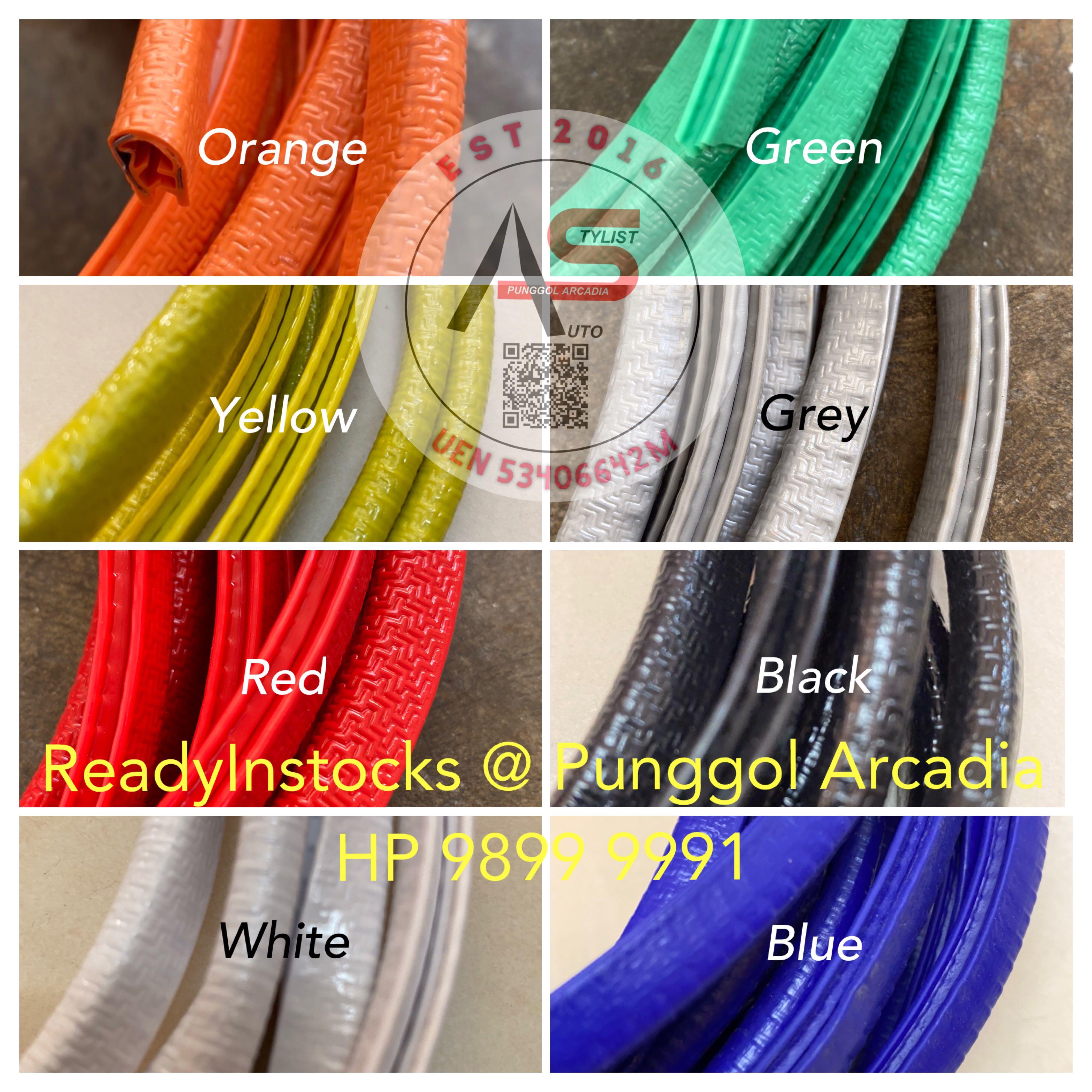 Universal Rubber Edge Guard, Car Accessories, Accessories on Carousell