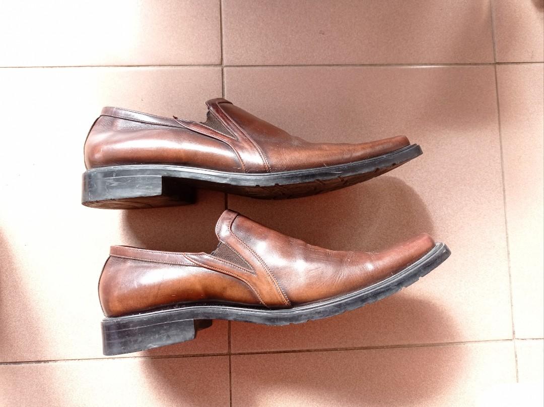Used Red Modani Leather Shoes