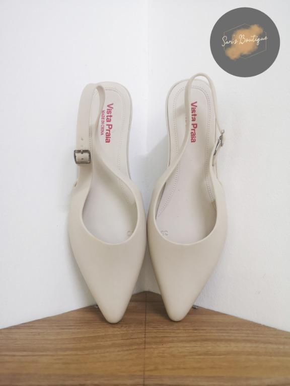 Vista Praia Jelly, Ivory Sandals, Women
