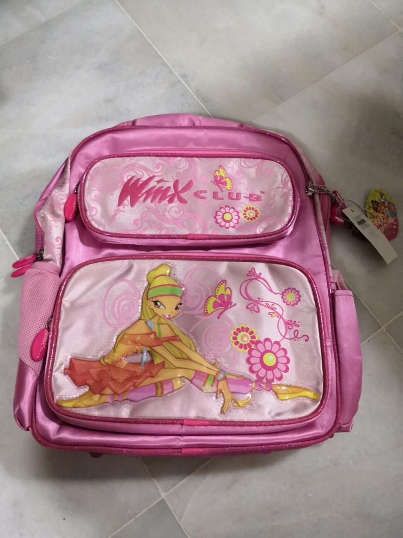 Winx Club Backpack School Bag, Babies & Kids, Going Out, Diaper Bags