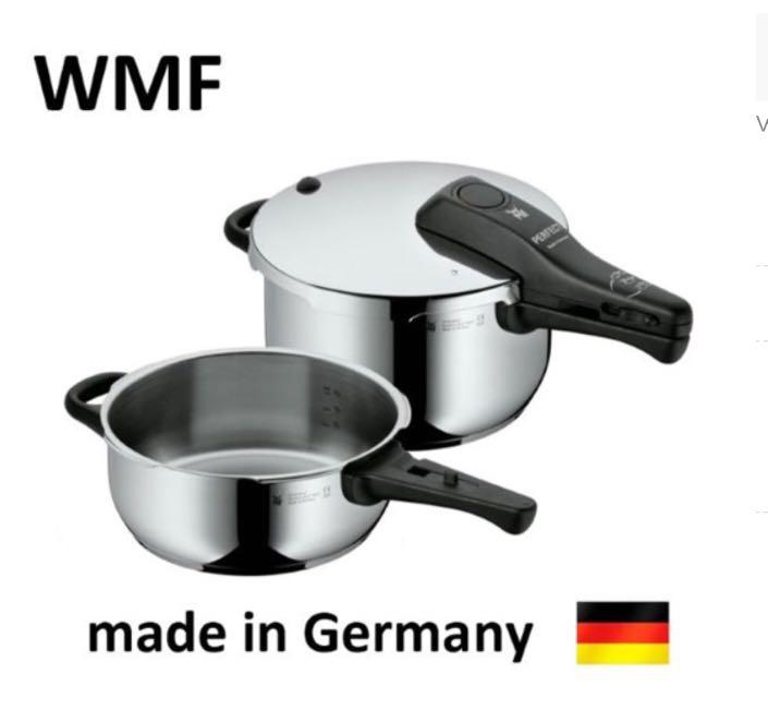 Wmf Duo Pressure Cooker Home Appliances Kitchenware On Carousell The cooking time is reduced by as much as 2/3 due to the concealed cooker and the pressurized cooking method. carousell