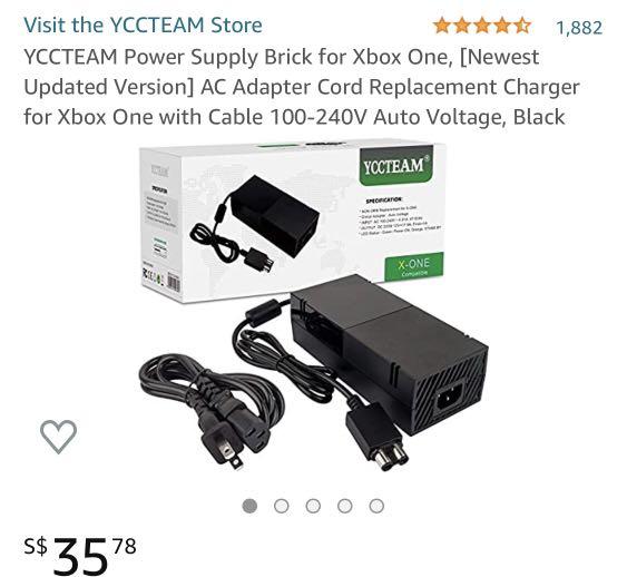 xbox one power adapter in store