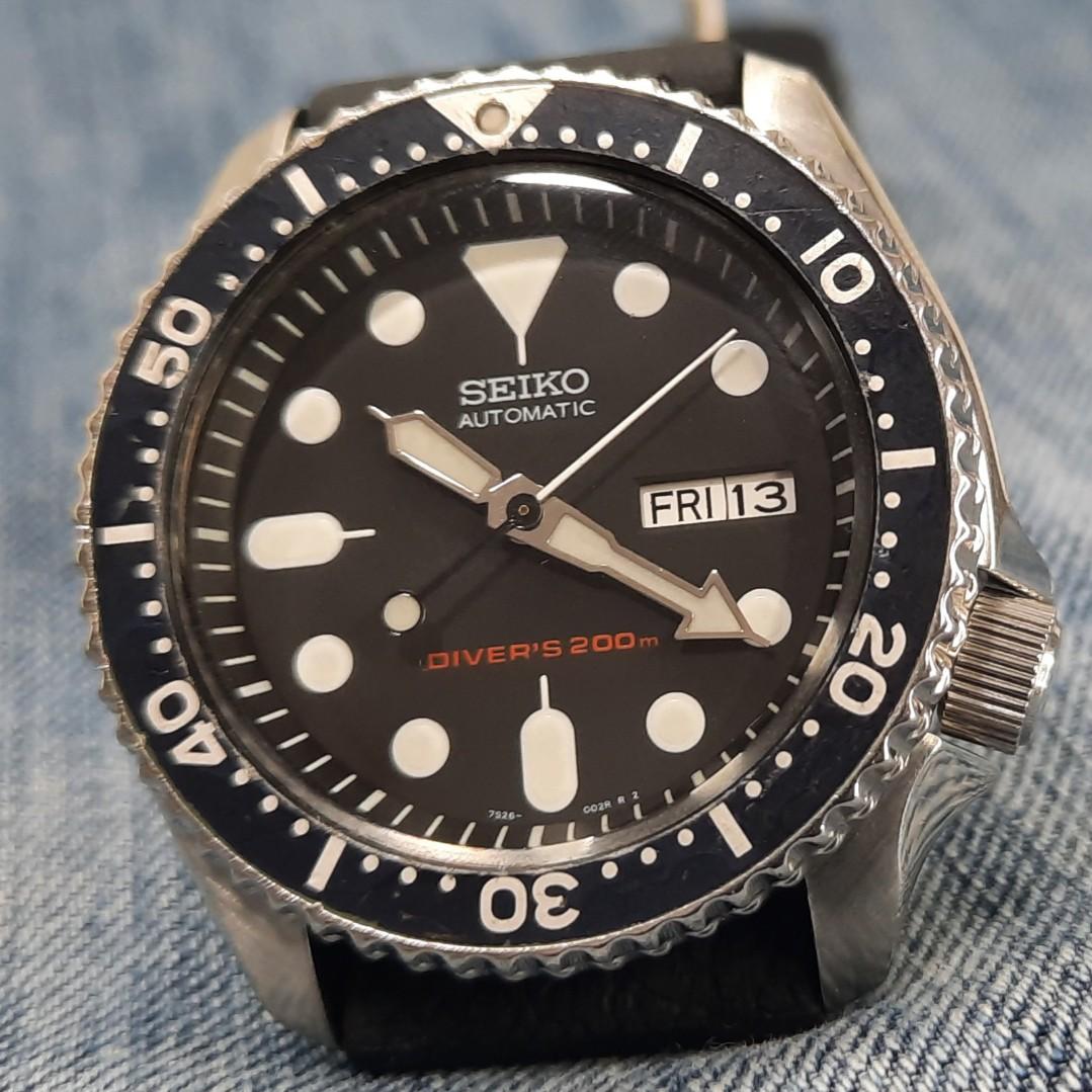 1997 Seiko SKX007K 7S26-0020 Automatic Men's Watch, Women's Fashion, Watches  & Accessories, Watches on Carousell