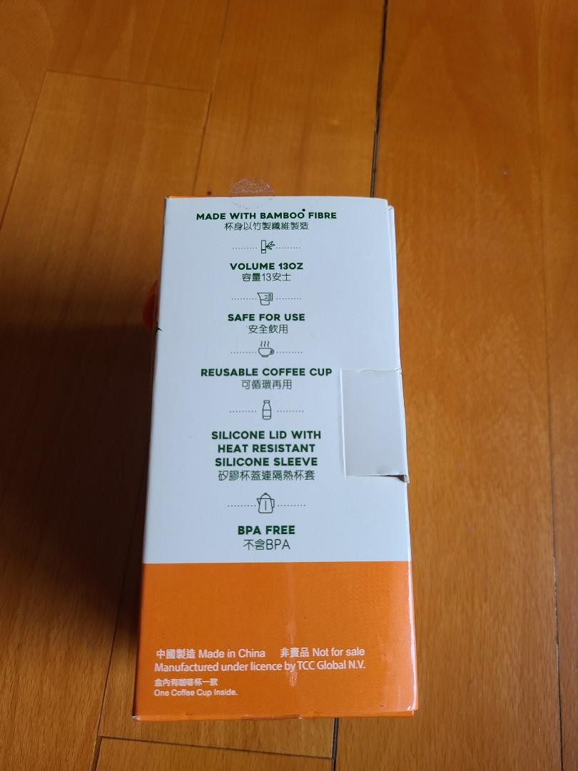 7仔可重用有蓋咖啡杯環保bpa Free 13 Oz 廚房用具 Carousell
