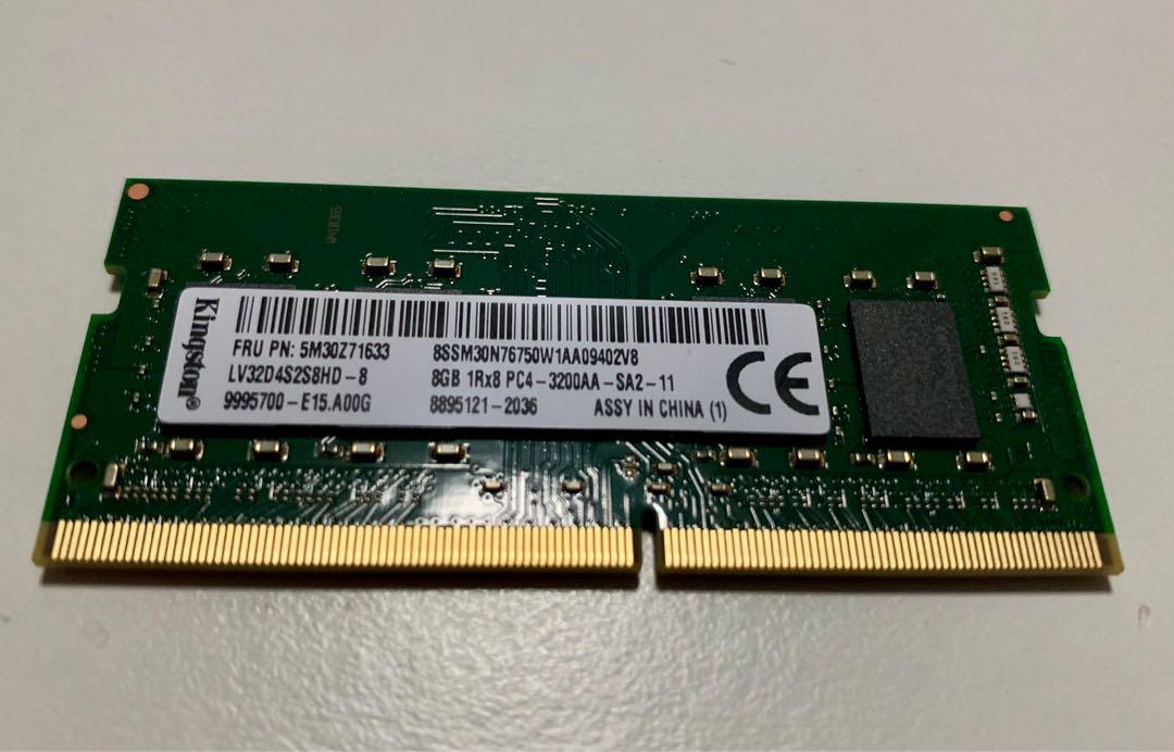 SK Hynix 8GB 3200Mhz CL22 DDR4 SODIMM Laptop RAM Memory , Computers & Tech,  Parts & Accessories, Networking on Carousell